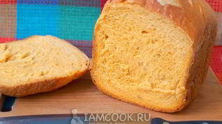 Хлеб с паприкой и луком в хлебопечке