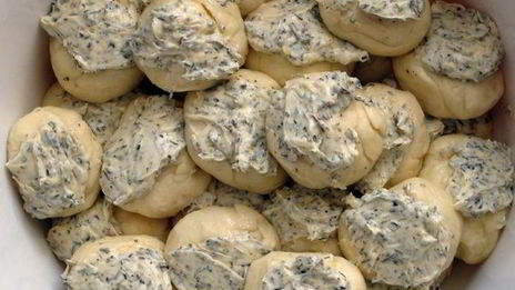 хлеб в травах