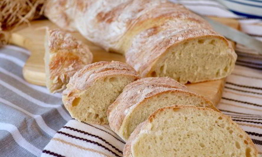 Рецепт крученого хлеба без замеса