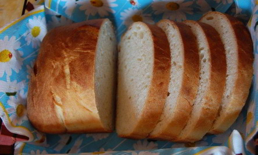 Рецепт молочного хлеба