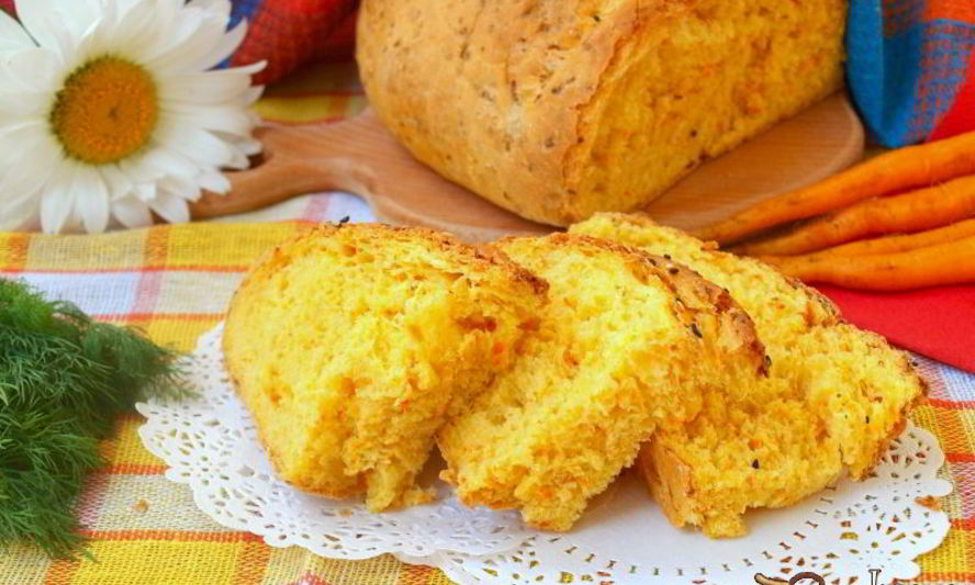Рецепт морковного хлеба