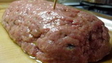 мясной хлеб с овощами