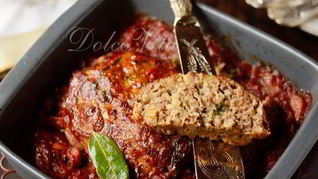 Мясной хлеб с сыром Чеддер