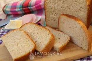 Овсяный хлеб на смальце в хлебопечке
