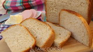Овсяный хлеб на смальце в хлебопечке