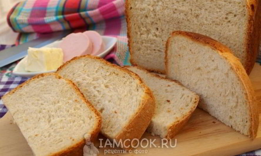Рецепт овсяного хлеба на смальце в хлебопечке