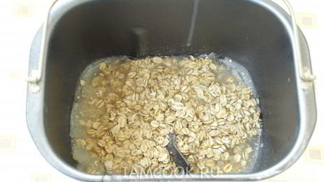 овсяный хлеб на смальце в хлебопечке