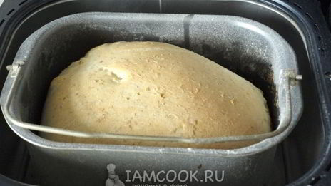 овсяный хлеб на смальце в хлебопечке