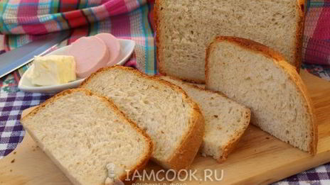 овсяный хлеб на смальце в хлебопечке