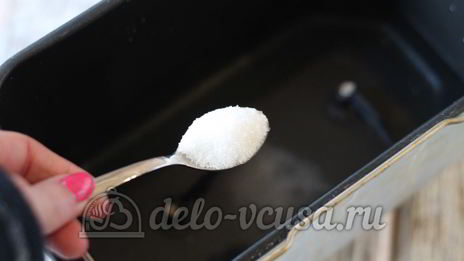 пшеничный хлеб в духовке