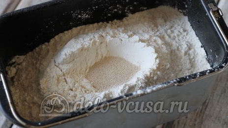 пшеничный хлеб в духовке