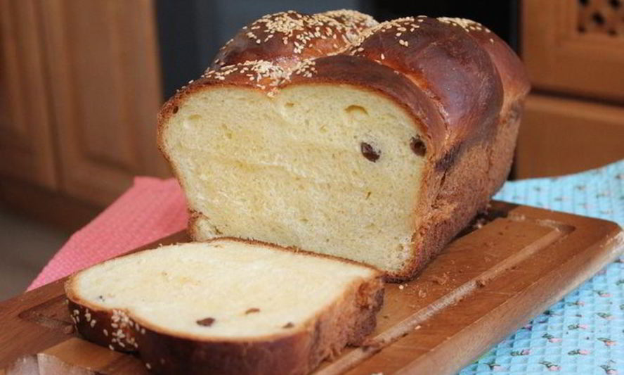 Рецепт сладкого хлеба с изюмом
