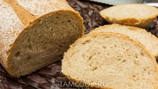 Цельнозерновой батон на оливковом масле