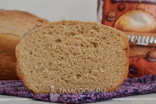 Цельнозерновой хлеб на кефире