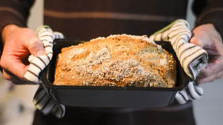 Вегетарианский хлеб овсяный