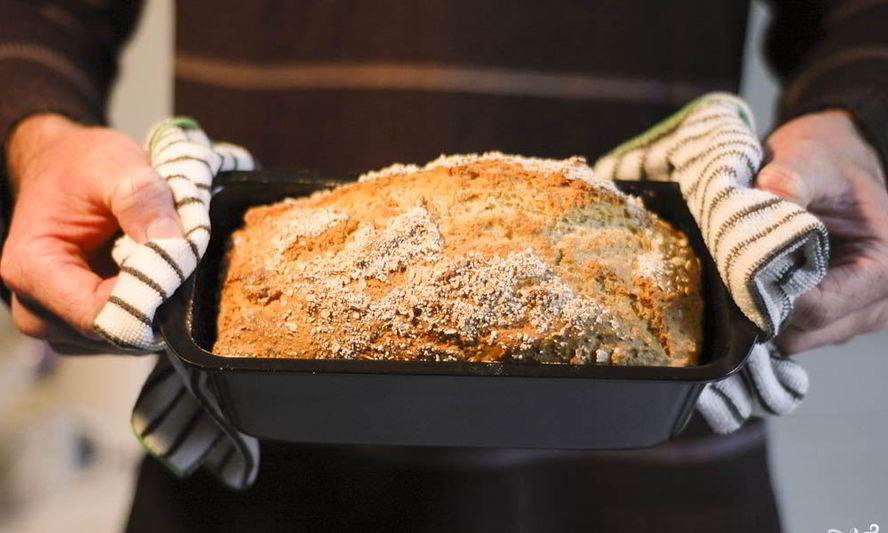 Рецепт вегетарианского хлеба овсяного