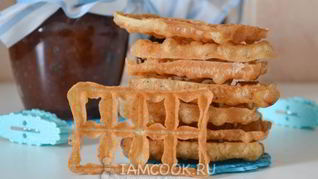 Хворост из жидкого теста