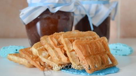 хворост из жидкого теста