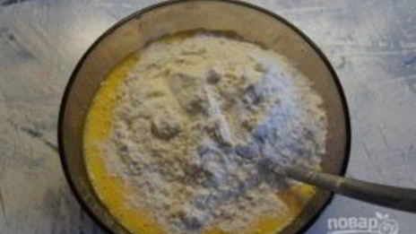 хворост на желтках