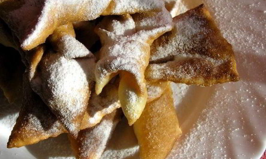 Рецепт хвороста с кукурузной мукой