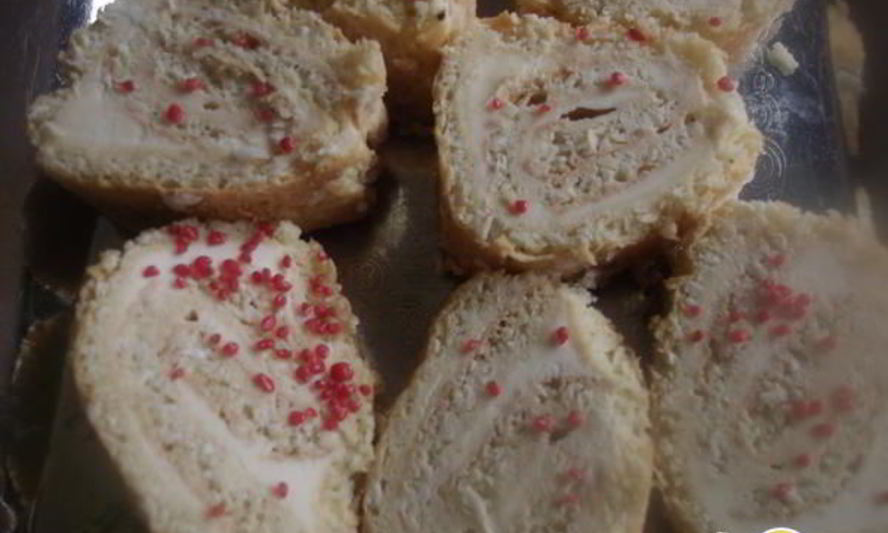 Рецепт кокосового рулета