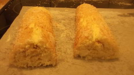 кокосовый рулет