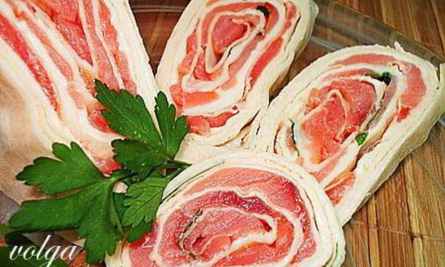 Рецепт быстрой закуски из лаваша