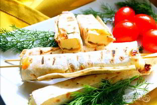 Сулугуни в лаваше