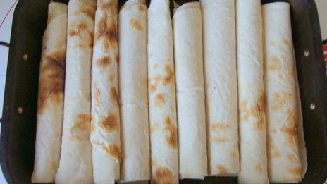 трубочки из лаваша с начинкой