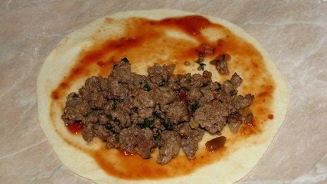 аджарские лепешки с бараниной