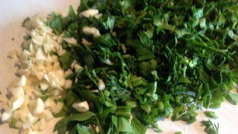 быстрые лепешки с зеленью