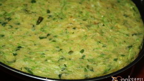 диетическая кабачковая лепешка