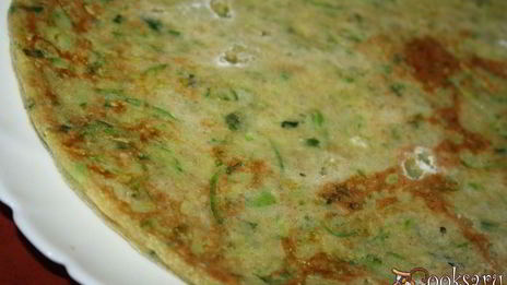 диетическая кабачковая лепешка