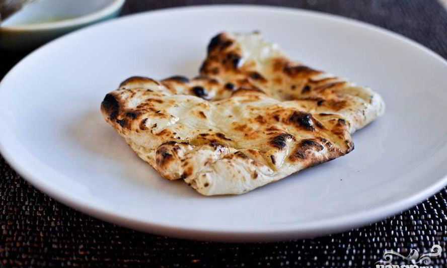 Рецепт домашних лепешек наан