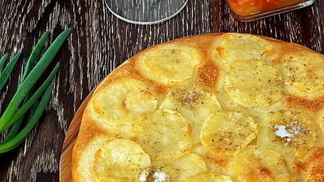 фокачча с картофелем