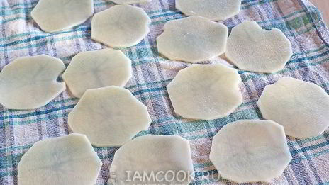 фокачча с картофелем