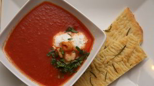 Фокачча с пряным маслом и розмарином