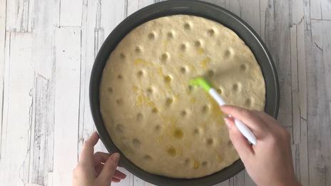 итальянская лепешка фокачча