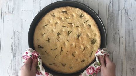 итальянская лепешка фокачча