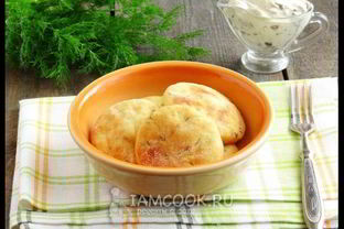 Картофельные лепешки с укропом