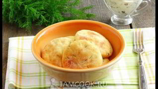 Картофельные лепешки с укропом