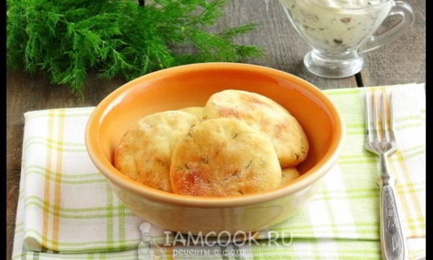 Рецепт картофельных лепешек с укропом