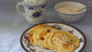 Кавказские лепешки с зеленью