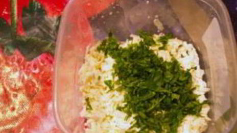 кавказские лепешки с зеленью