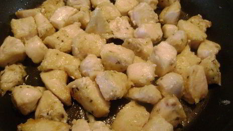 курица с маисовой лепешкой