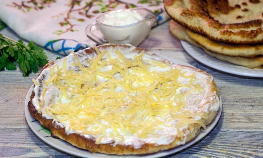 Рецепт лангоша лепешка