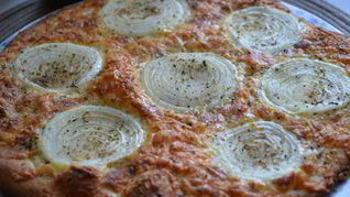 Лепешка луковая