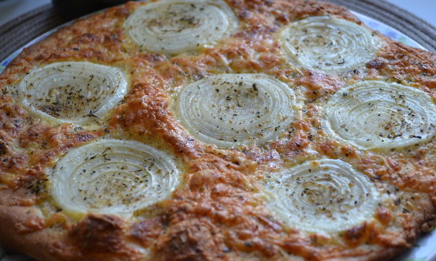 Рецепт лепешки луковой