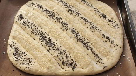 лепешка полосатая