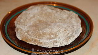 Лепешки из ржаной муки без дрожжей